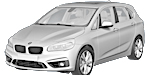 BMW F45 B2144 Fault Code